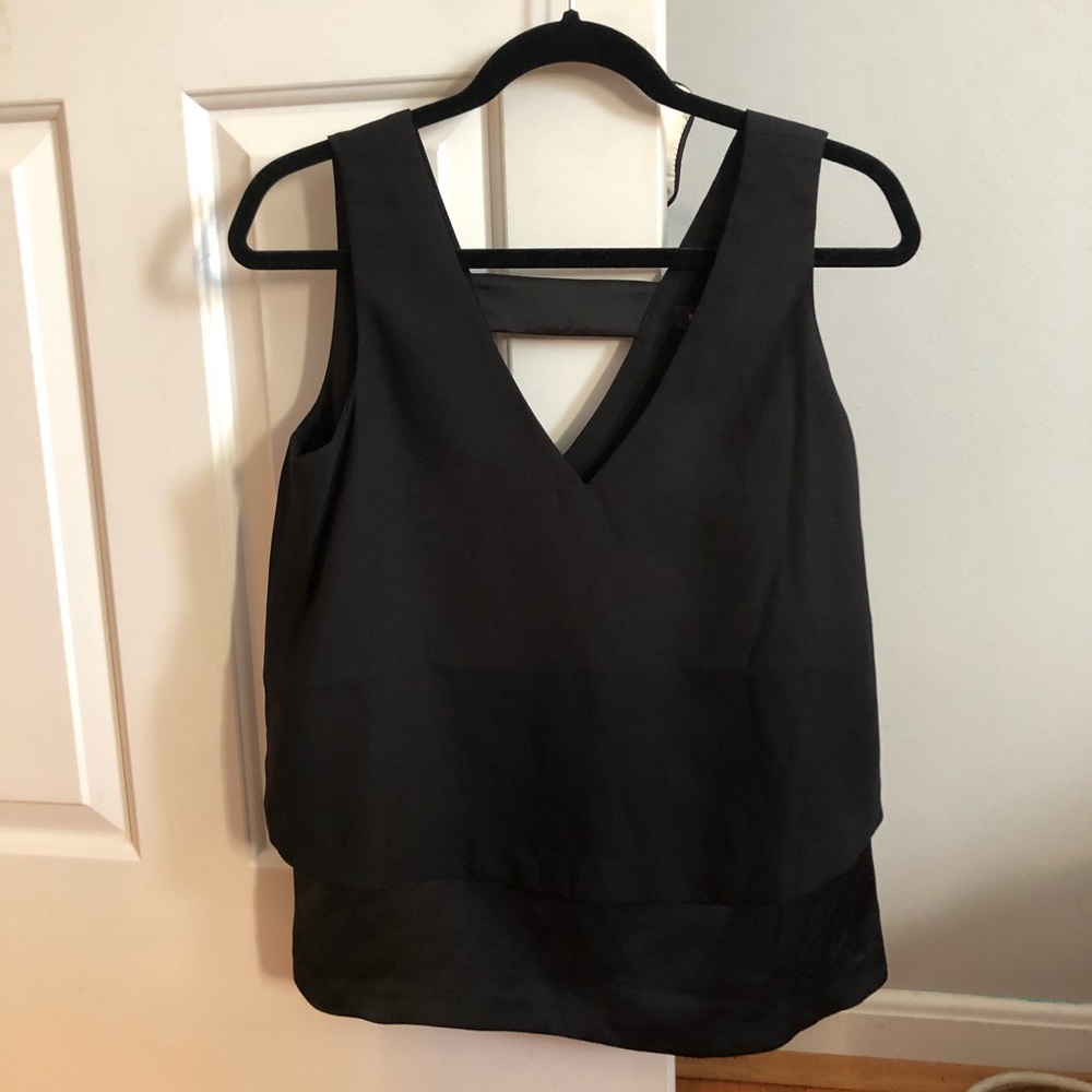 Banana Republic Satin Double Layered Tank, Small